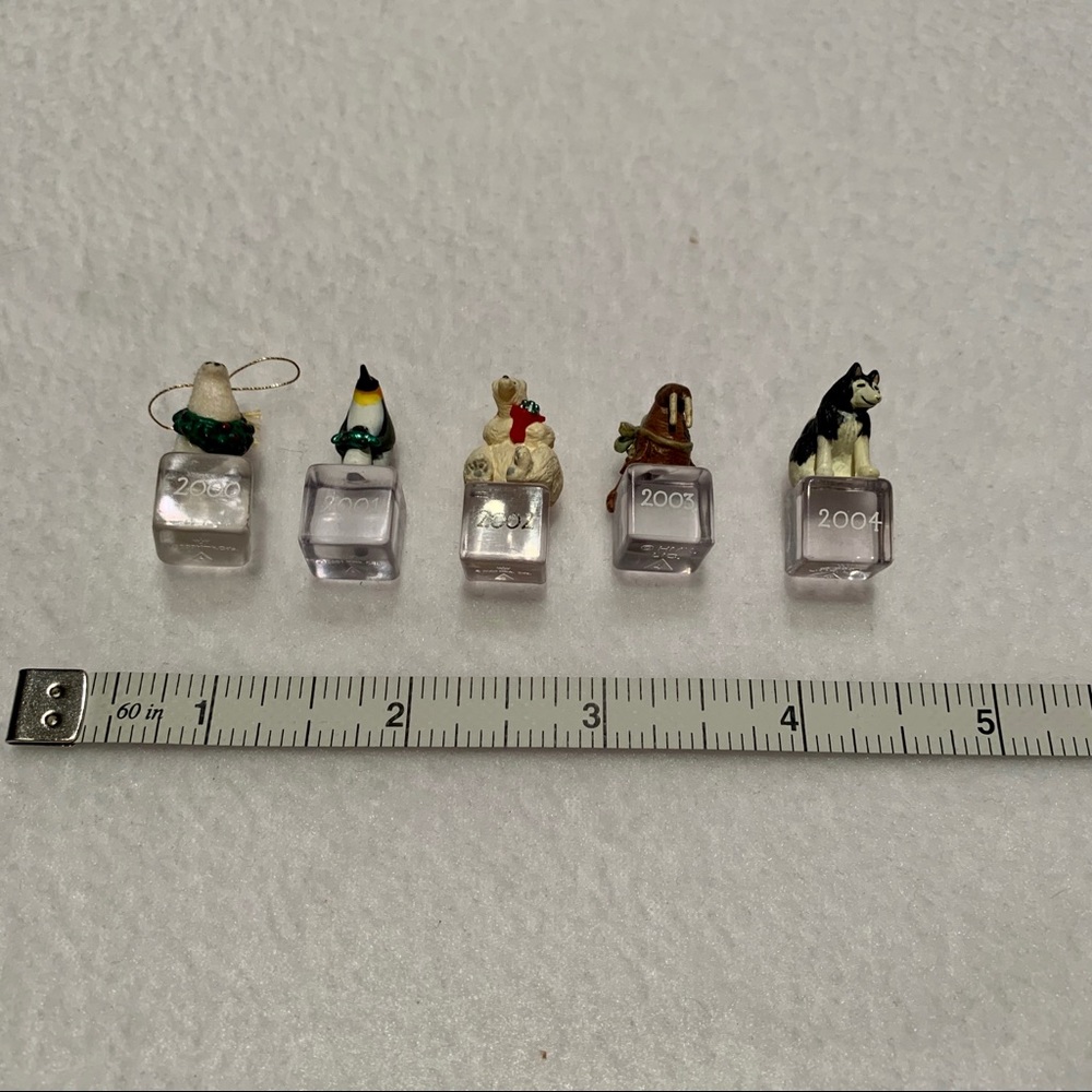 Hallmark Mini Ice Block Ornaments